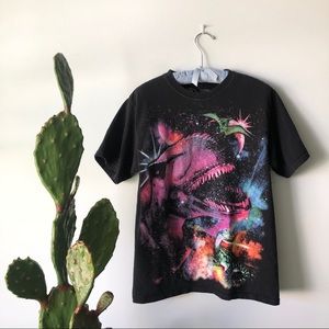 Dinosaur Graphic Black Tee